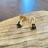 Midnight Whisper: 14K Genuine Black Diamond Stud Earrings Earrings